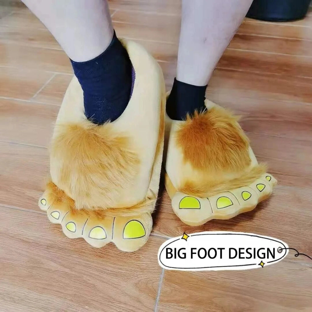 כפכפי Big Feet מושלם לאוהבי חורף וחיות מחמד