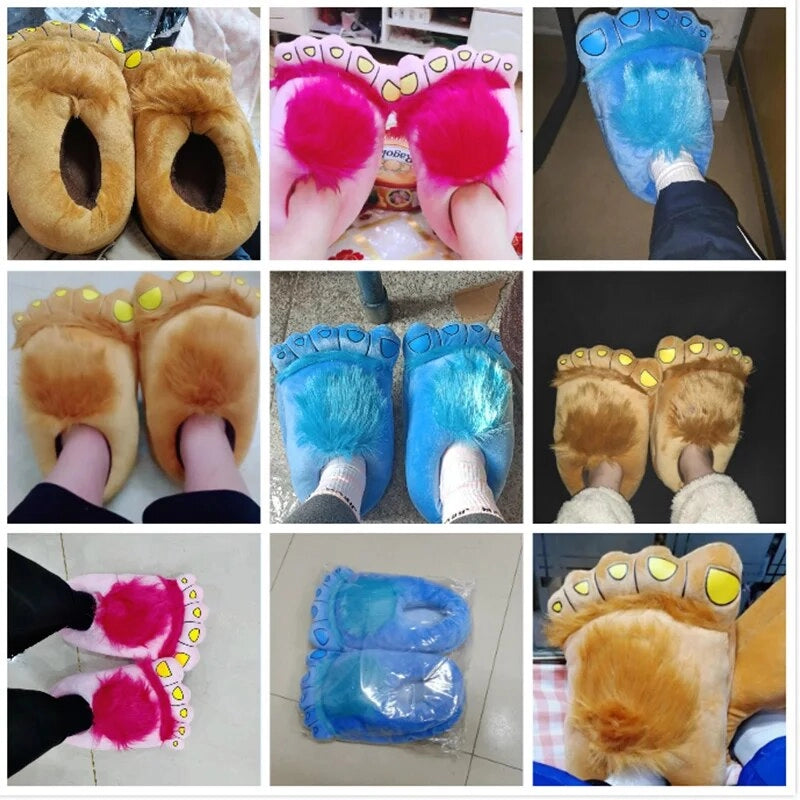 כפכפי Big Feet מושלם לאוהבי חורף וחיות מחמד