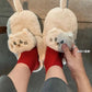 Pantoufles chat cocooning pour hommes et femmes - des pantoufles d'hiver parfaites au design charmant