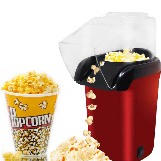Homemade popcorn machine without oil