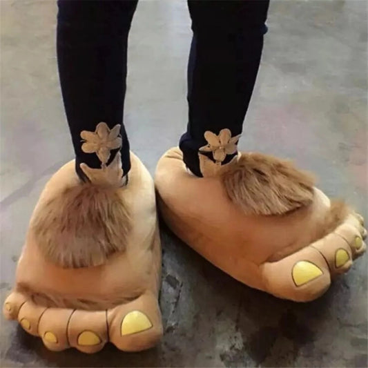 כפכפי Big Feet מושלם לאוהבי חורף וחיות מחמד
