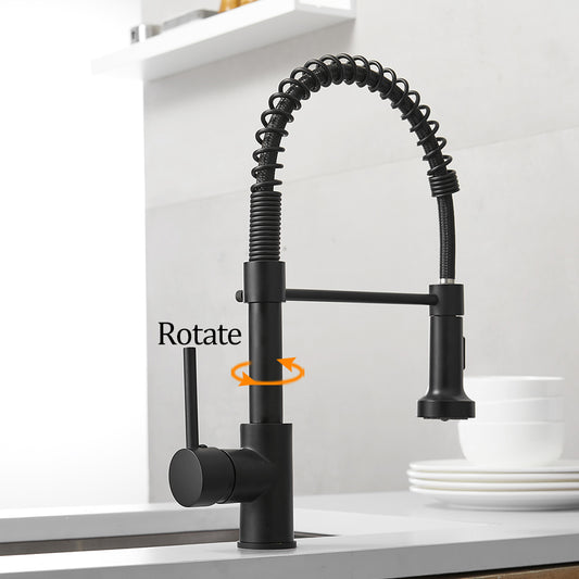 A quality kitchen faucet designed in a variety of colors