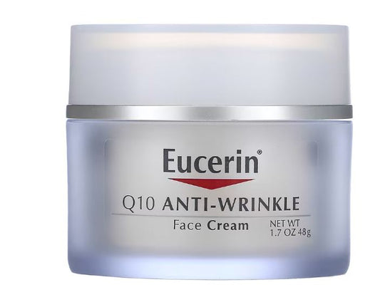 Eucerin, Q10, crème visage anti-rides, 48 g