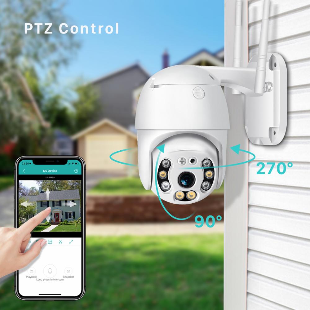 מצלמת אבטחה חכמה אלחוטית CCTV IP
