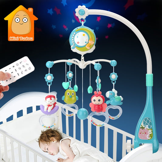 Mobile musical projector for babies