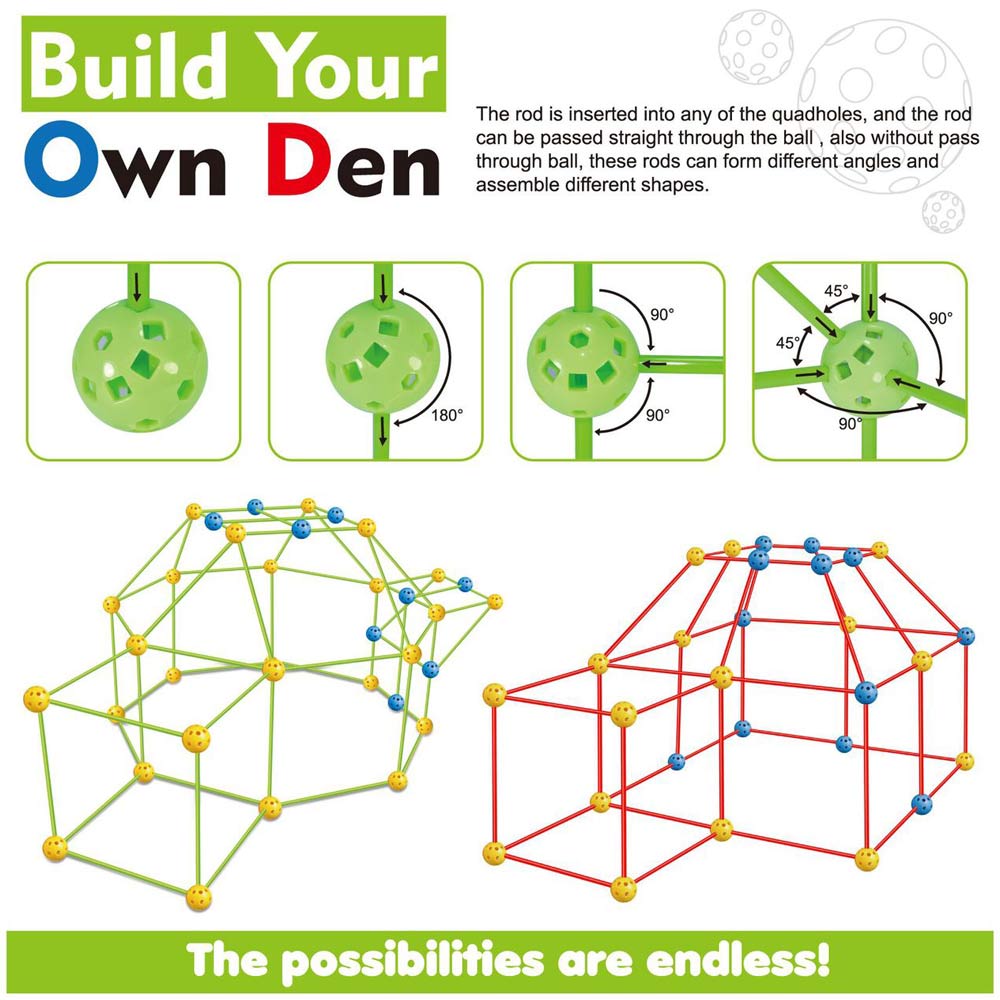 ™ - DIY בניית מבצר לילדים