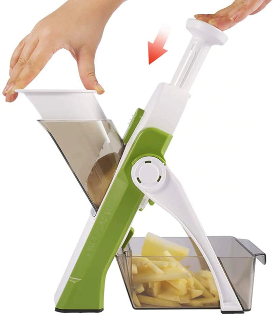 Professional 6 in 1 mandolin for cutting vegetables and fruits