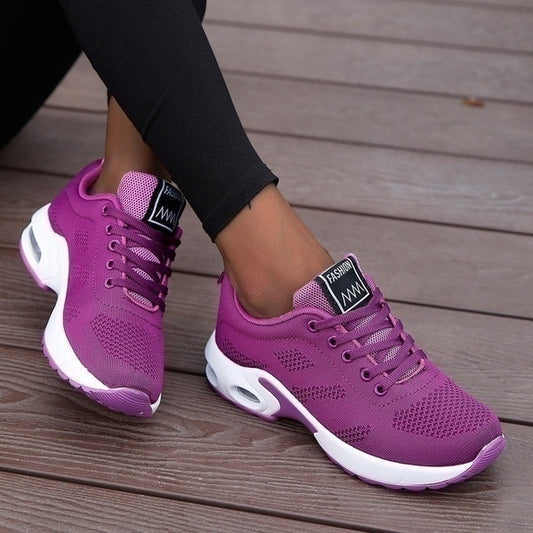Sports shoes for walking and running for women, especially comfortable and light, in a variety of colors, new models 2023