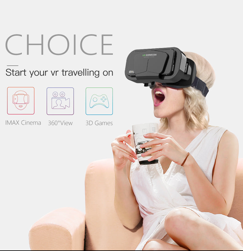 משקפי מציאות מדומה 3D