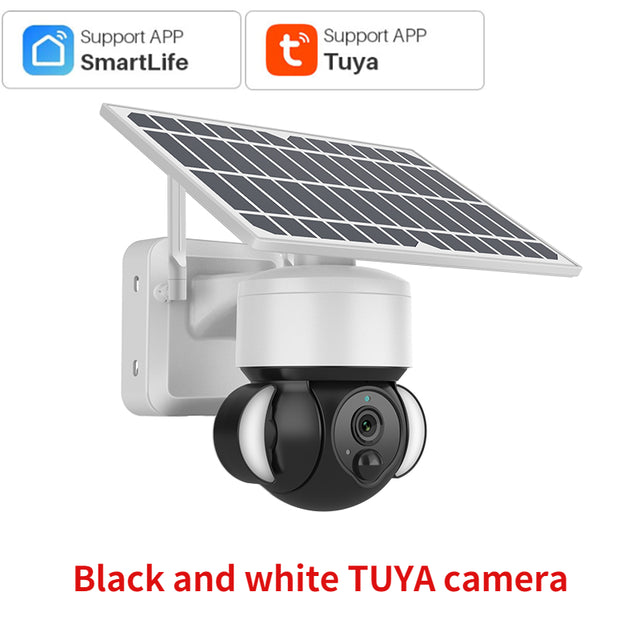 INQMEGA TUYA מצלמה עם פנל סולארי זיהוי תנועה חכמה