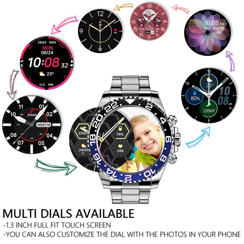 TIMIWatch - שעון חכם אלגנטי לגבר