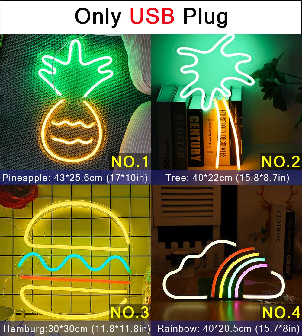 Lampes LED de différentes formes