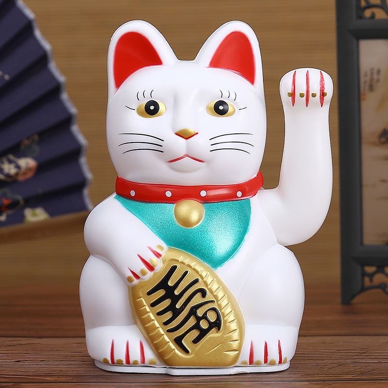 Cadeau de statue de chat chinois