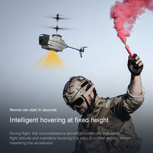 Drone hélicoptère intelligent avec caméra et système anti-collision
