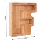 קופסא חיסכון מעוצבת לפי אותיות איכותית מעץ