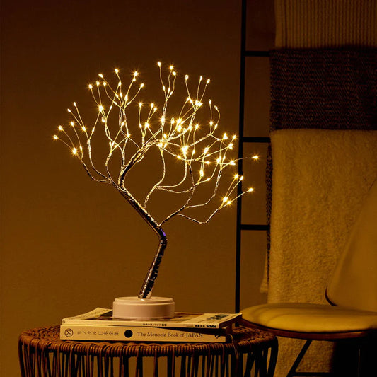 The magical wooden lamp